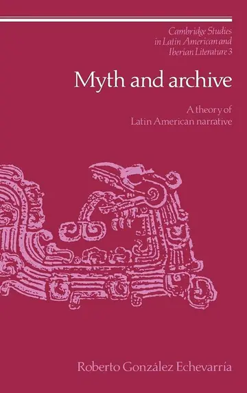 Cover of Myth and Archive