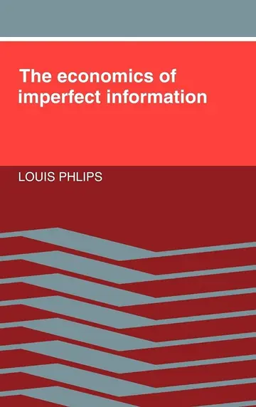 Cover of The Economics of Imperfect Information