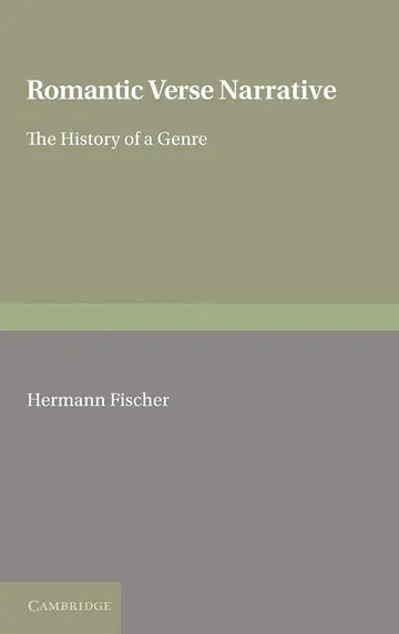 Cover of Romantic Verse Narrative