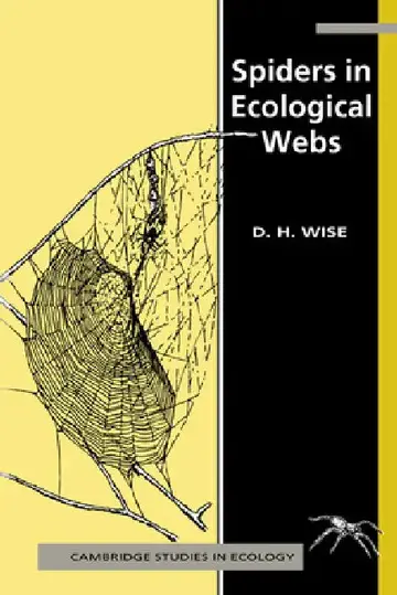 Cover of Spiders in Ecological Webs