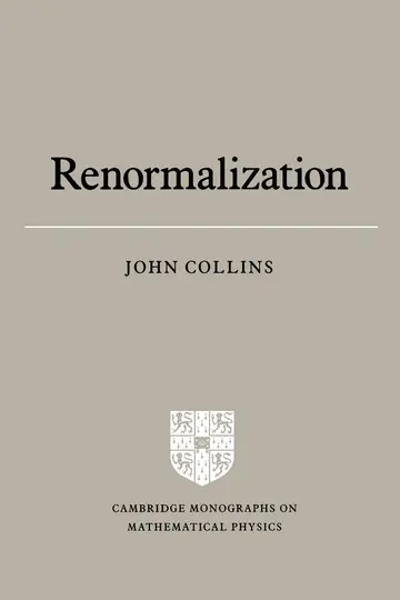 Cover of Renormalization