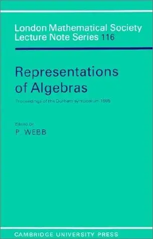 Cover of Representations of Algebras