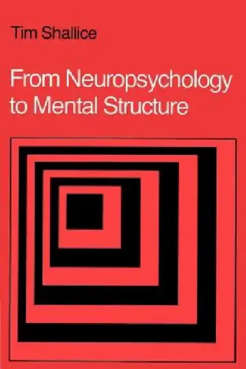 Cover of From Neuropsychology to Mental Structure