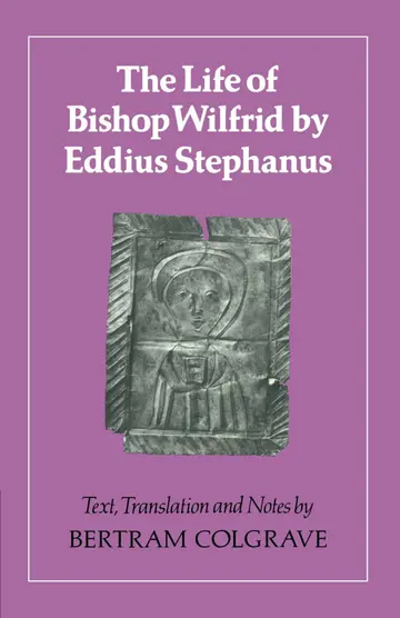 Cover of The Life of Bishop Wilfrid