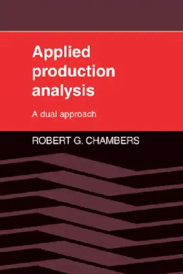 Cover of Applied Production Analysis