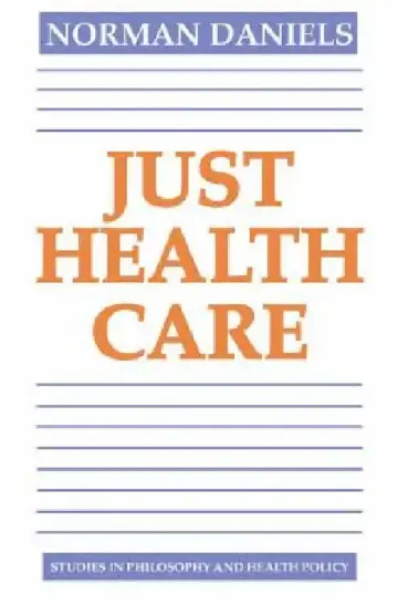 Cover of Just Health Care