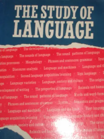 Cover of The Study of Language