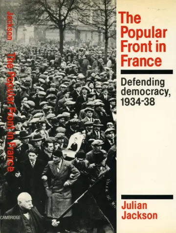 Cover of The Popular Front in France