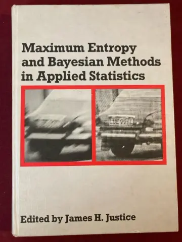 Cover of Maximum Entropy and Bayesian Methods in Applied Statistics