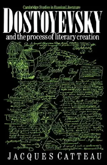 Cover of Dostoyevsky and the Process of Literary Creation