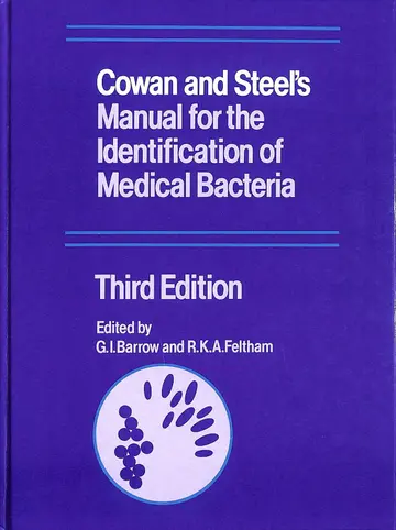 Cover of Cowan and Steel's Manual for the Identification of Medical Bacteria