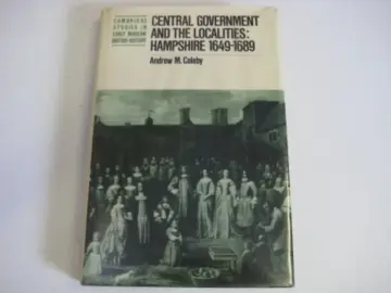 Cover of Central Government and the Localities