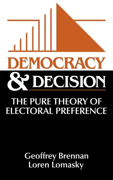 Cover of Democracy and Decision