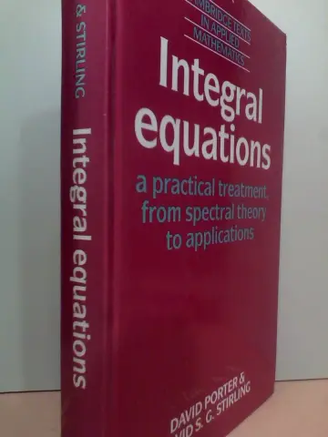 Cover of Integral Equations