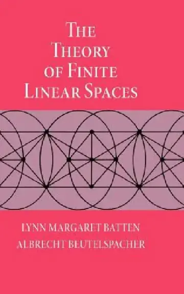Cover of The Theory of Finite Linear Spaces