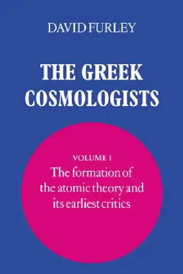 Cover of The Greek Cosmologists