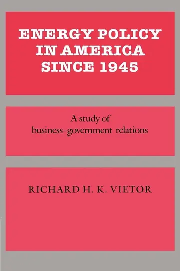 Cover of Energy Policy in America since 1945