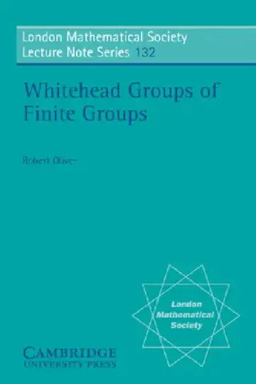 Cover of Whitehead Groups of Finite Groups