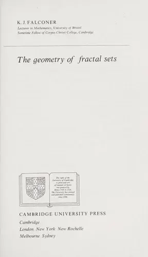 Cover of The Geometry of Fractal Sets