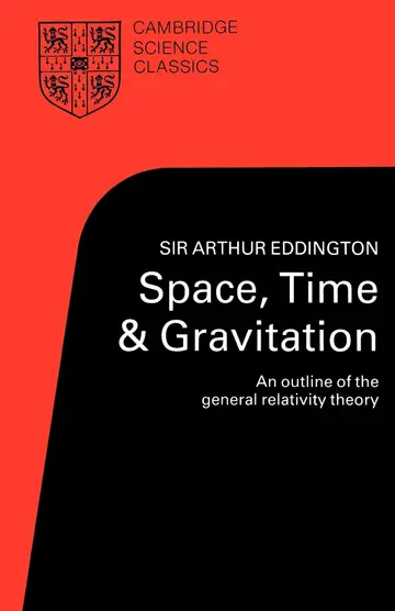 Cover of Space, Time and Gravitation