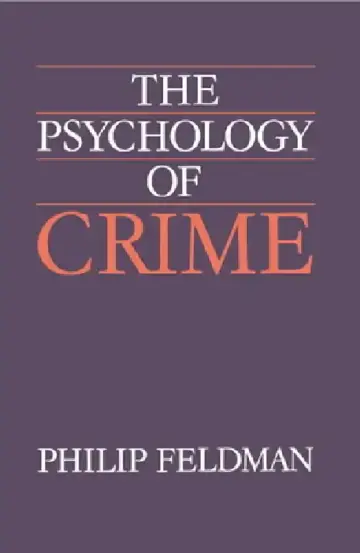 Cover of The Psychology of Crime