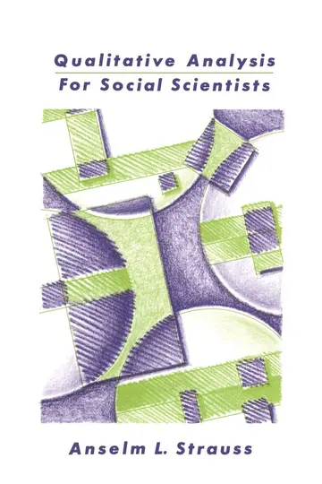 Cover of Qualitative Analysis for Social Scientists