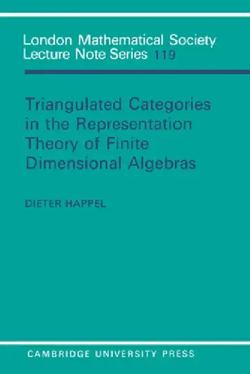 Cover of Triangulated Categories in the Representation of Finite Dimensional Algebras