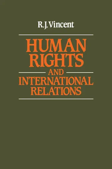 Cover of Human Rights and International Relations