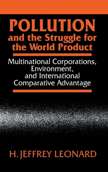 Cover of Pollution and the Struggle for the World Product