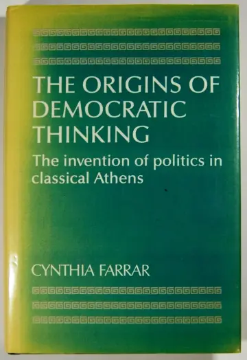 Cover of The Origins of Democratic Thinking