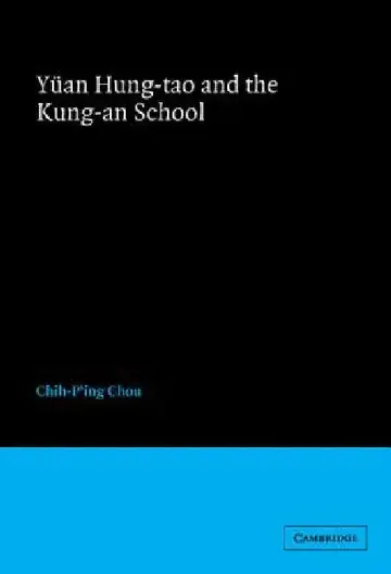Cover of Yüan Hung-tao and the Kung-an School