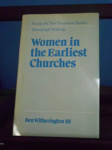 Cover of Women in the Earliest Churches