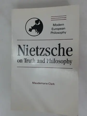 Cover of Nietzsche on Truth and Philosophy