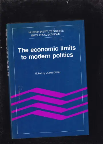 Cover of The Economic Limits to Modern Politics