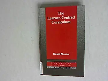 Cover of The Learner-Centred Curriculum