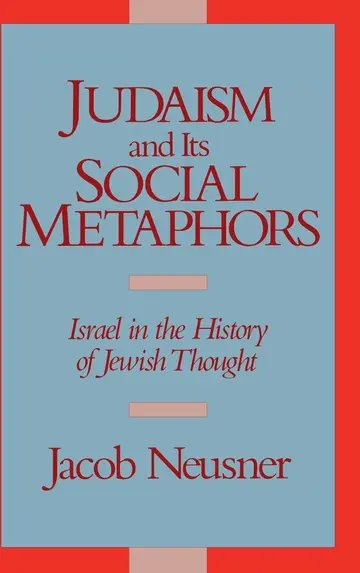 Cover of Judaism and its Social Metaphors