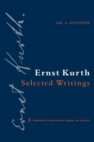 Cover of Ernst Kurth