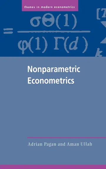 Cover of Nonparametric Econometrics