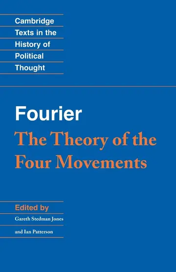 Cover of Fourier the Theory of the Four Movements (pb 1996)