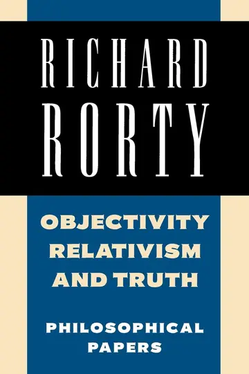 Cover of Objectivity, Relativism, and Truth