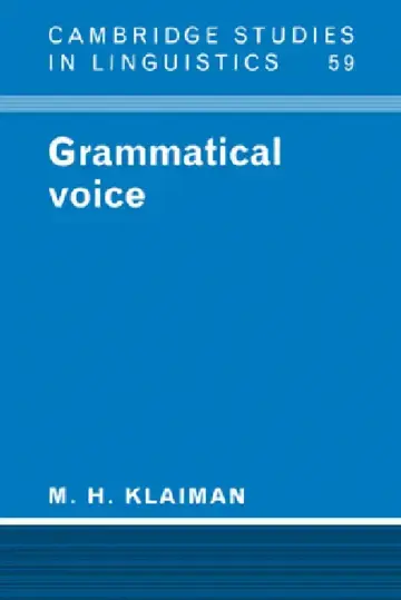 Cover of Grammatical Voice