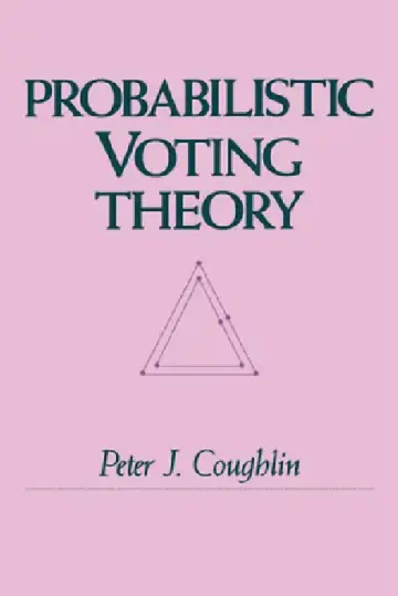 Cover of Probabilistic Voting Theory