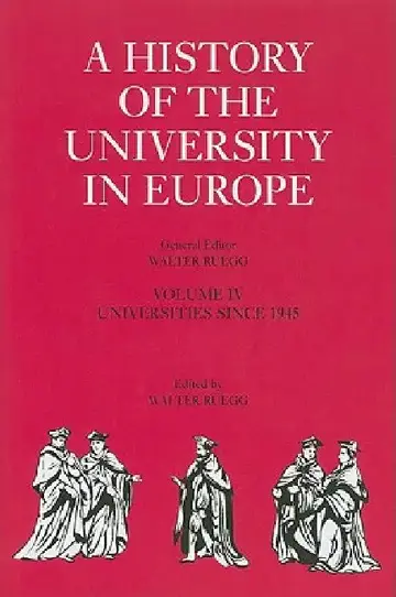 Cover of A History of the University in Europe