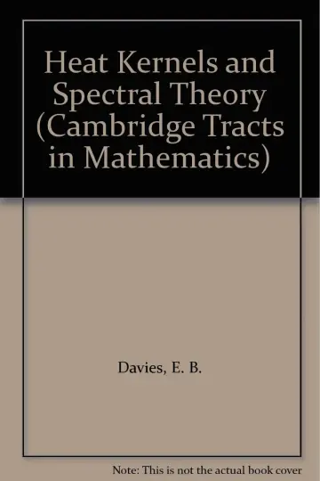 Cover of Heat Kernels and Spectral Theory