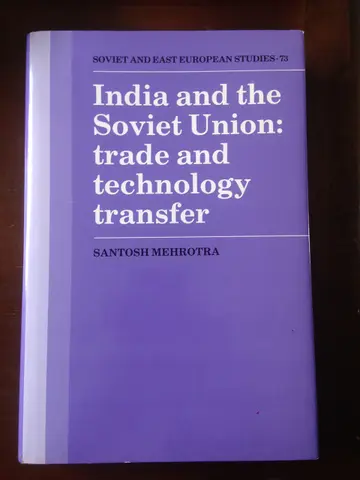 Cover of India and the Soviet Union