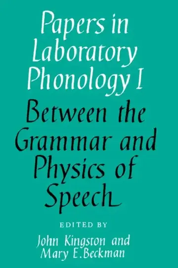 Cover of Papers in Laboratory Phonology