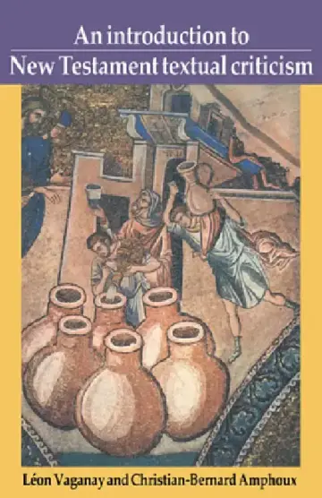 Cover of An Introduction to New Testament Textual Criticism