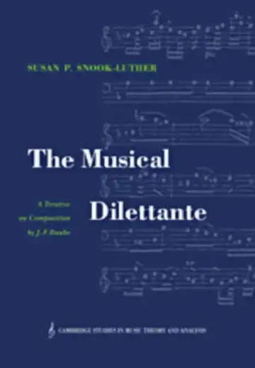 Cover of The Musical Dilettante