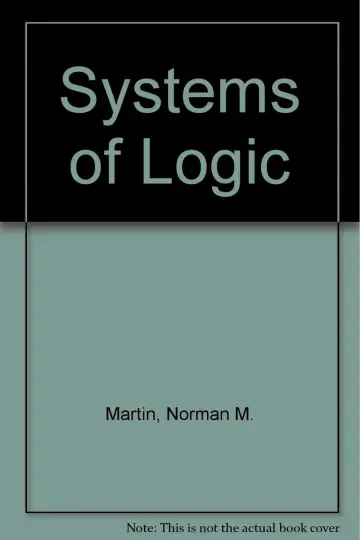 Cover of Systems of Logic