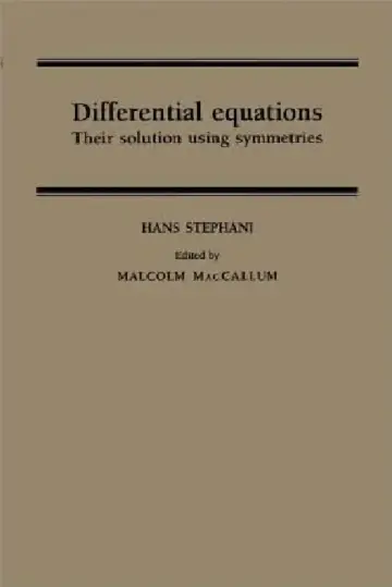 Cover of Differential Equations